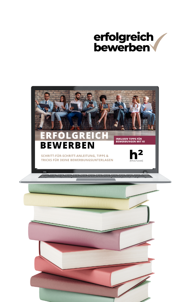 Logo erfolgreich bewerben schwarz