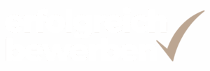 Logo erfolgreich bewerben weiß